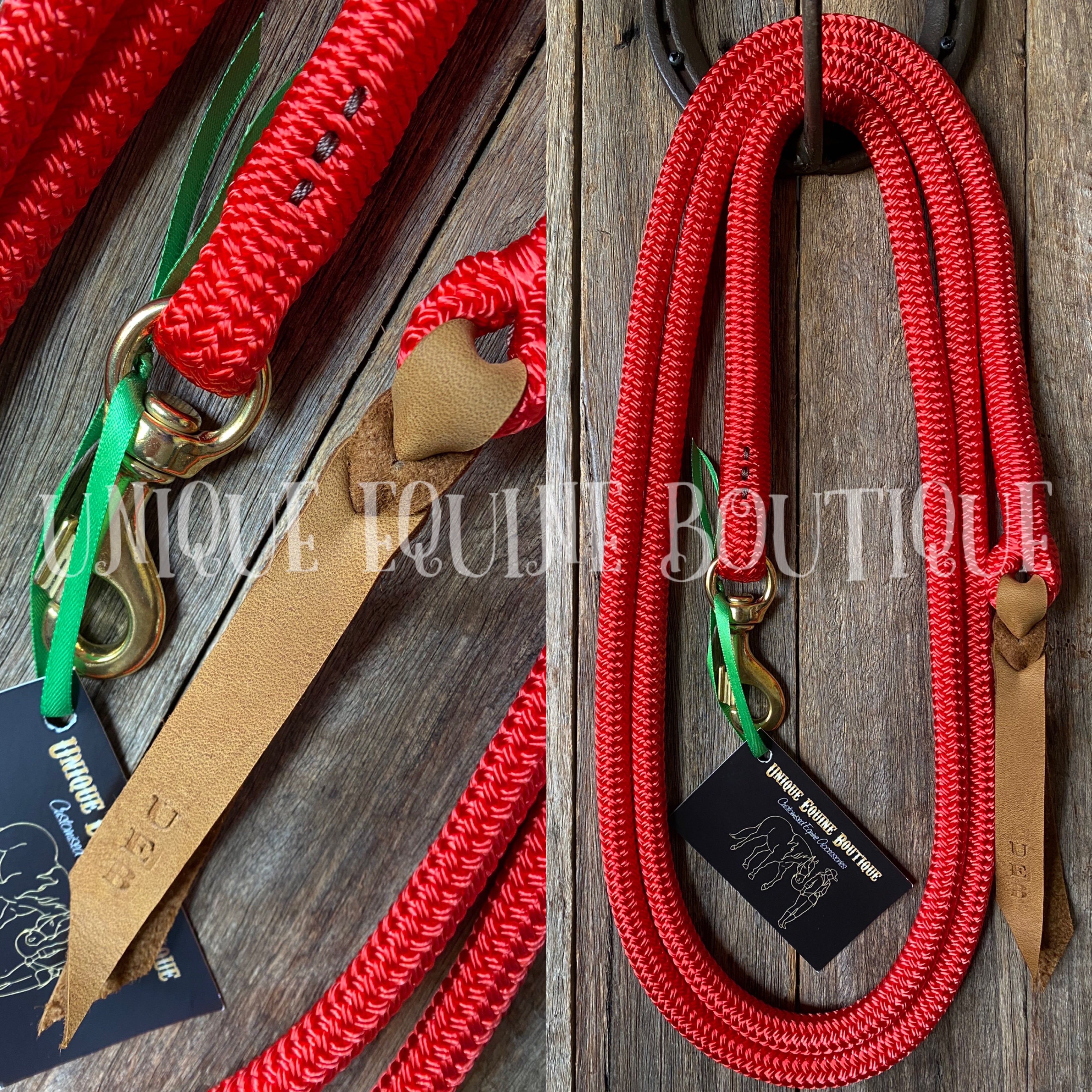 8ft Assorted Lead Ropes