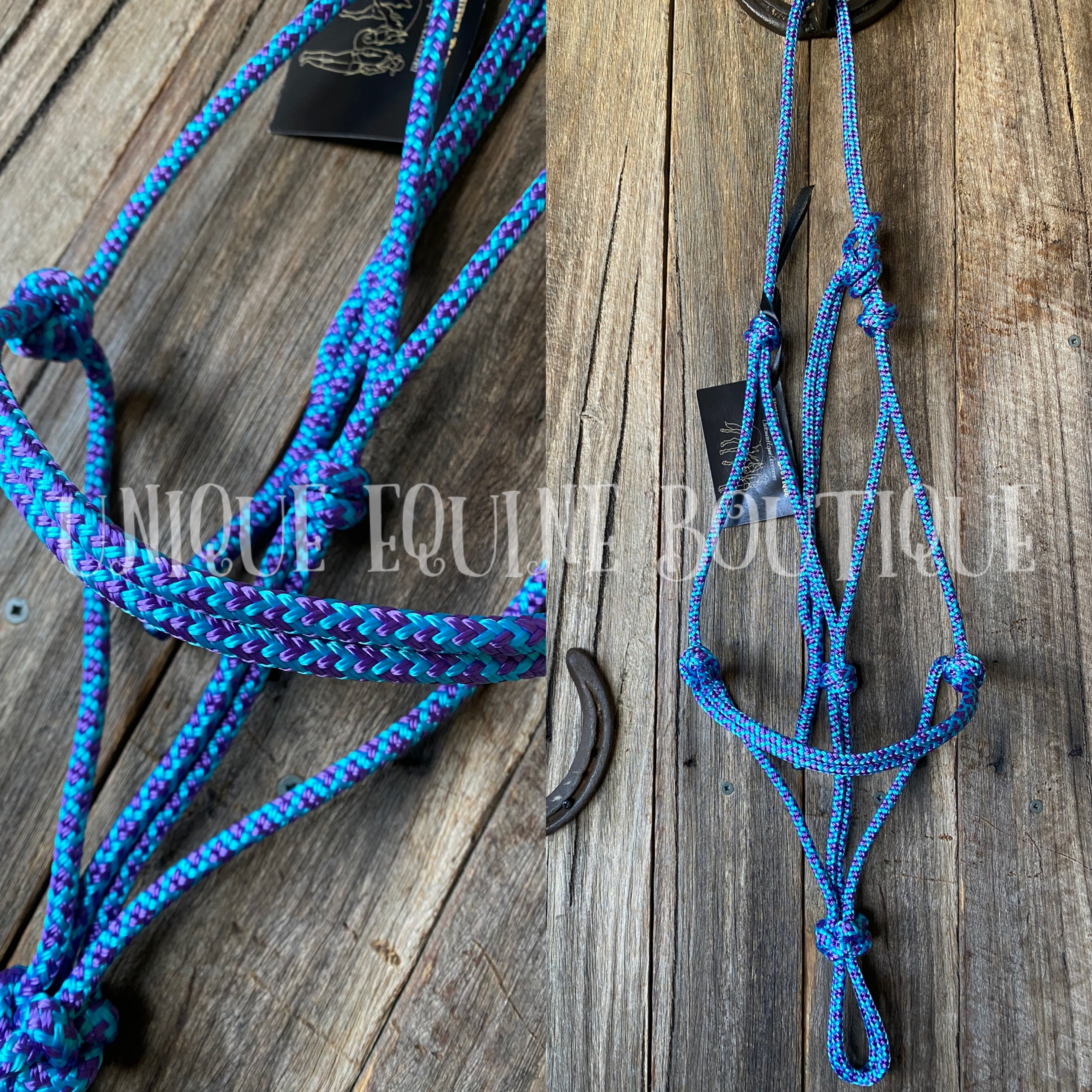 HORSE Size Rope Halters