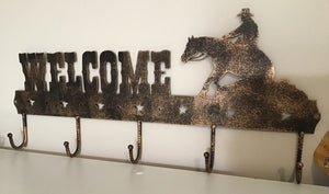 Horse Themed Welcome Sign Hook