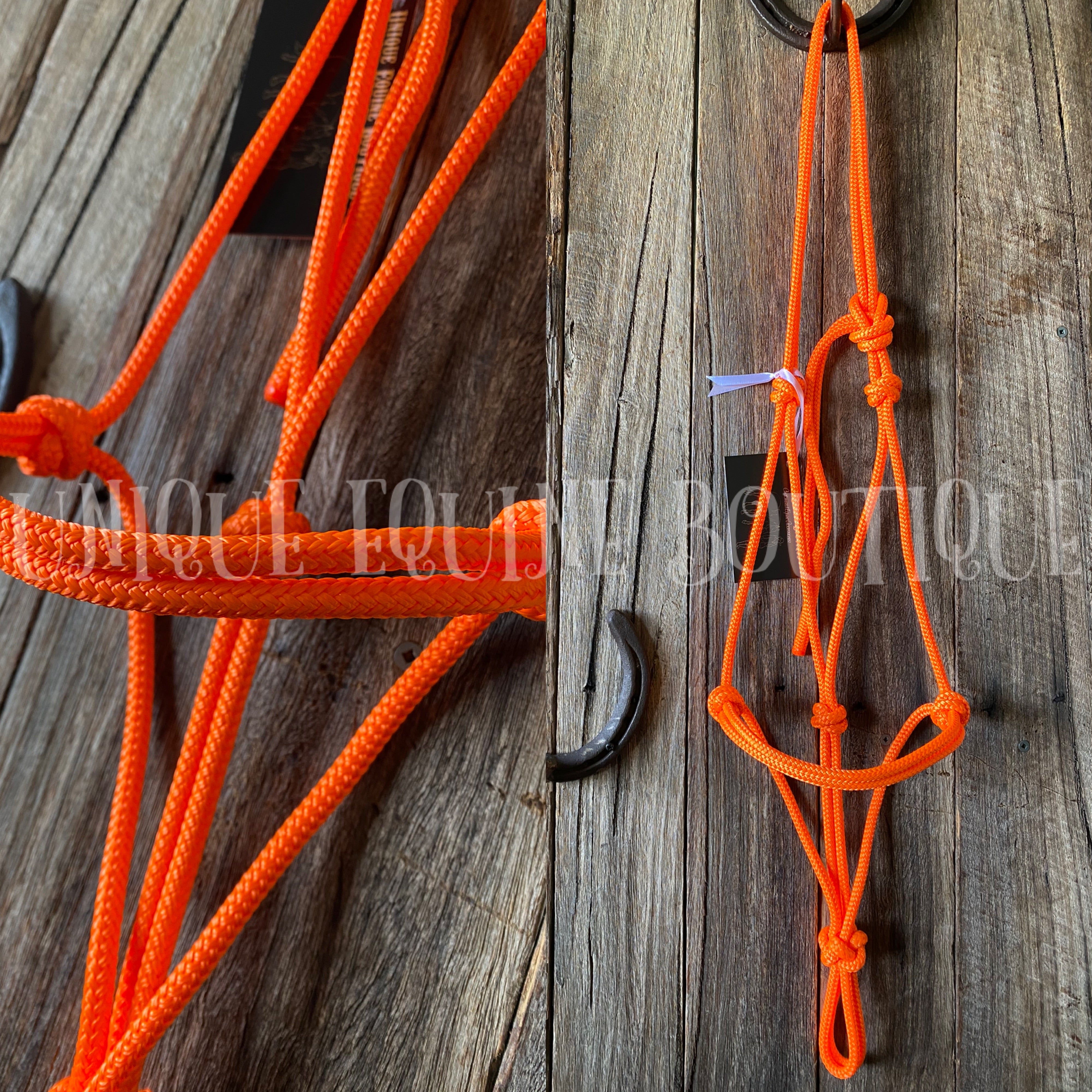 HORSE Size Rope Halters